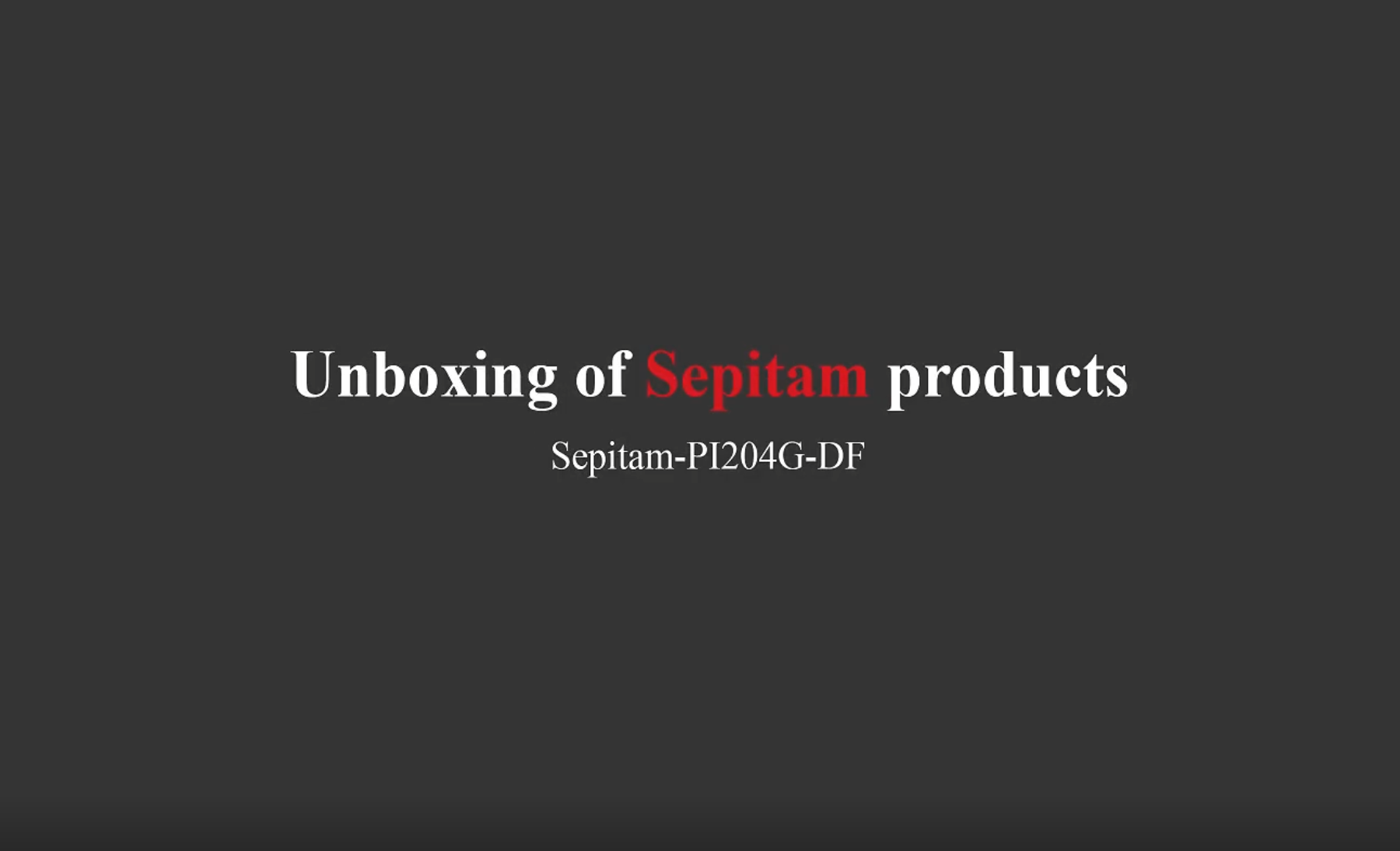 آنباکسینگ محصولات سپیتام، سوئیچ صنعتی Sepitam-PI204G-DF